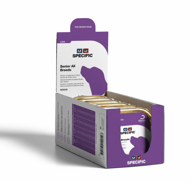 Šunų konservai seniorams dėžutėje, Specific CGW (300 g)