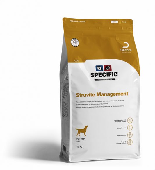 Šunų ėdalas maišelyje Specific Struvite Management, CCD, 12 kg
